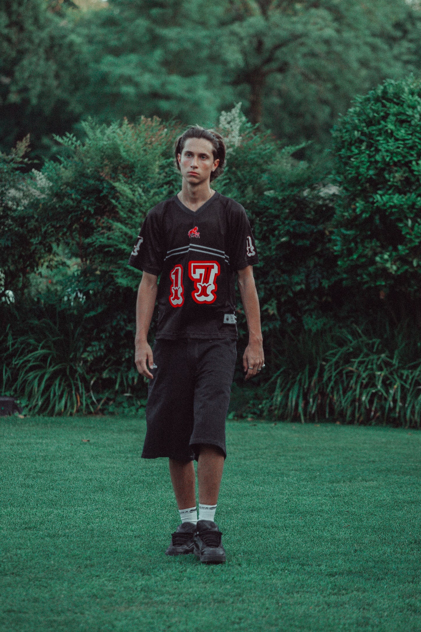 FOOTBALL JERSEY BLACK