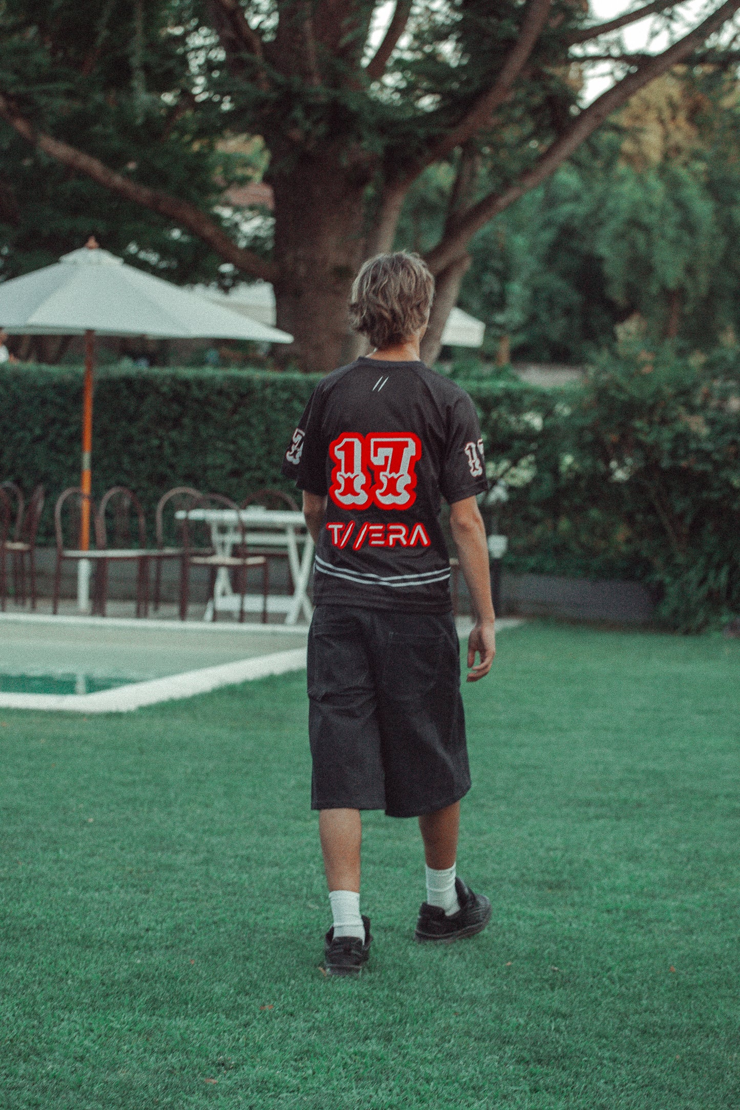 FOOTBALL JERSEY BLACK