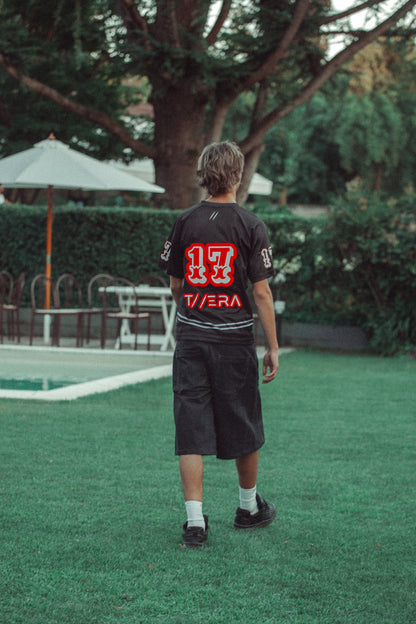 FOOTBALL JERSEY BLACK