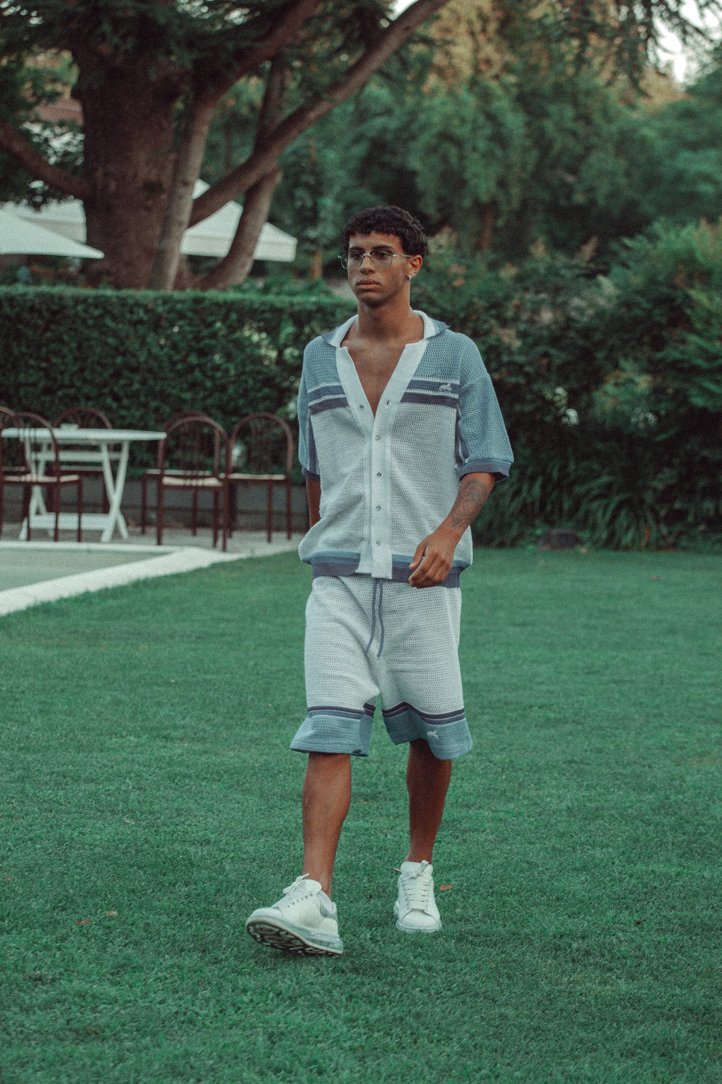 MEN’S STRIPE POLO