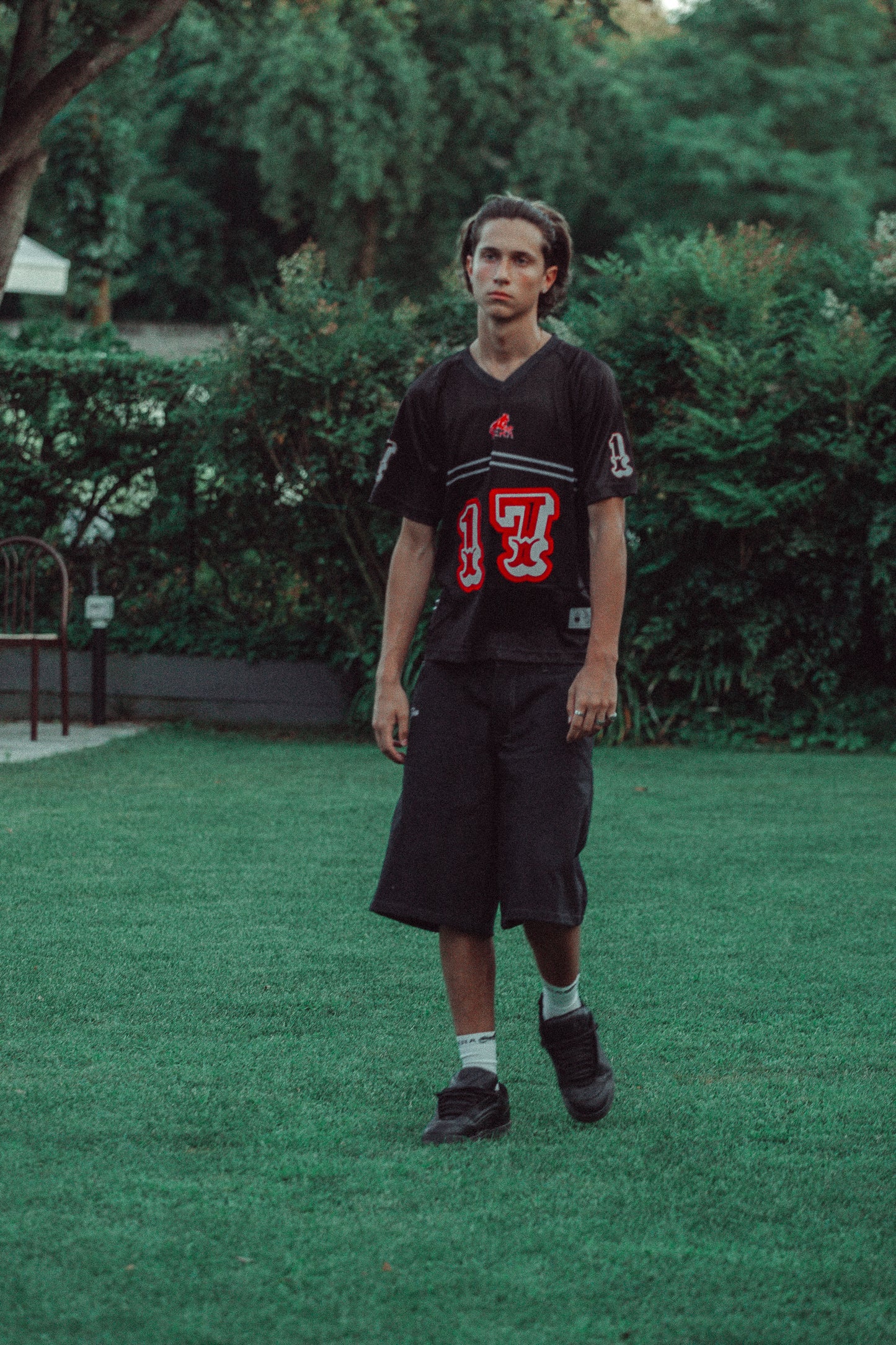 JORTS BLACK DENIM