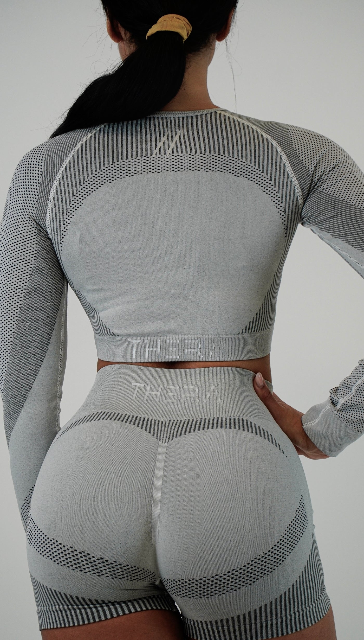 Pro Seamless Crop Top Long Sleeve