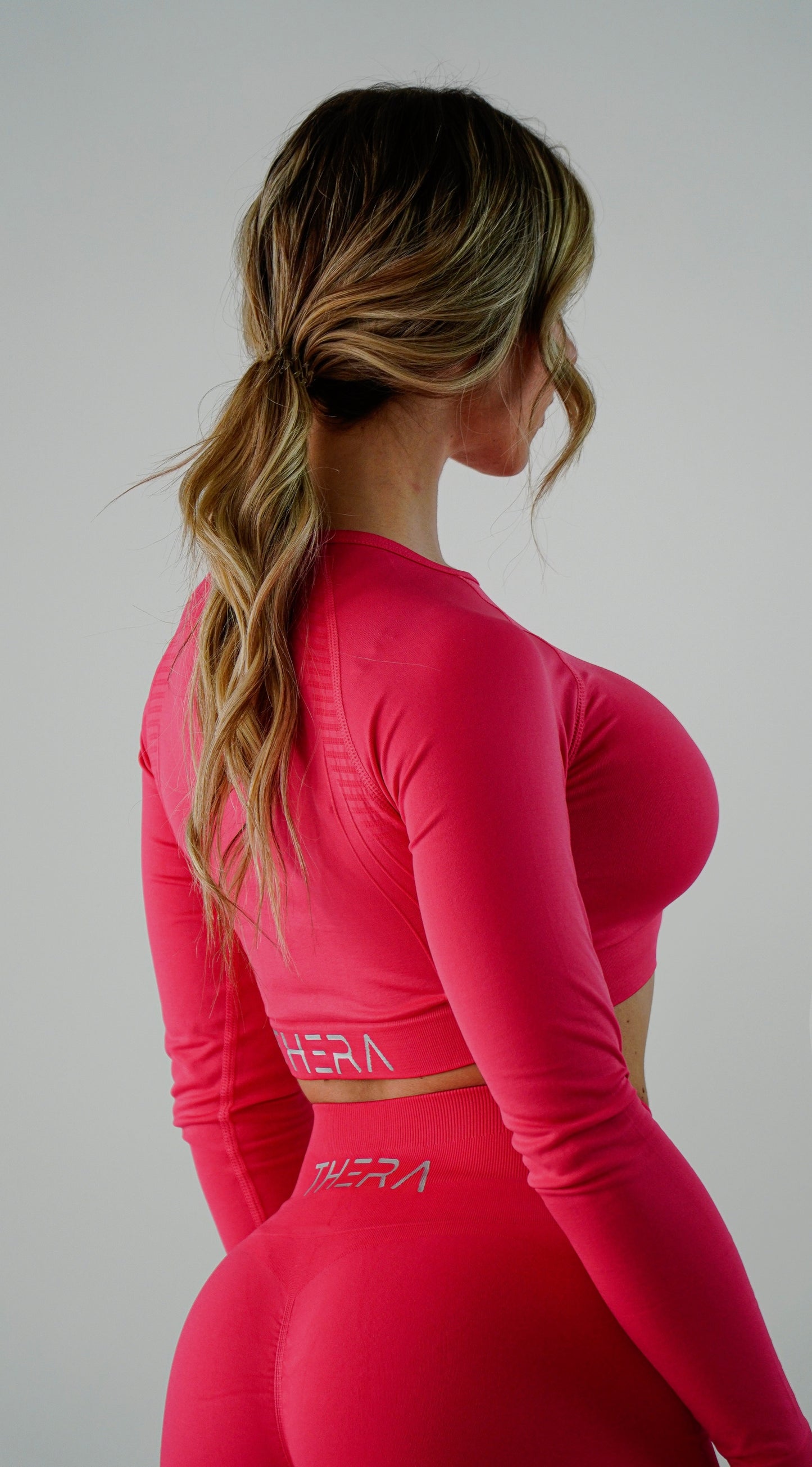 HYPERFLEX CROP TOP LONG SLEEVE