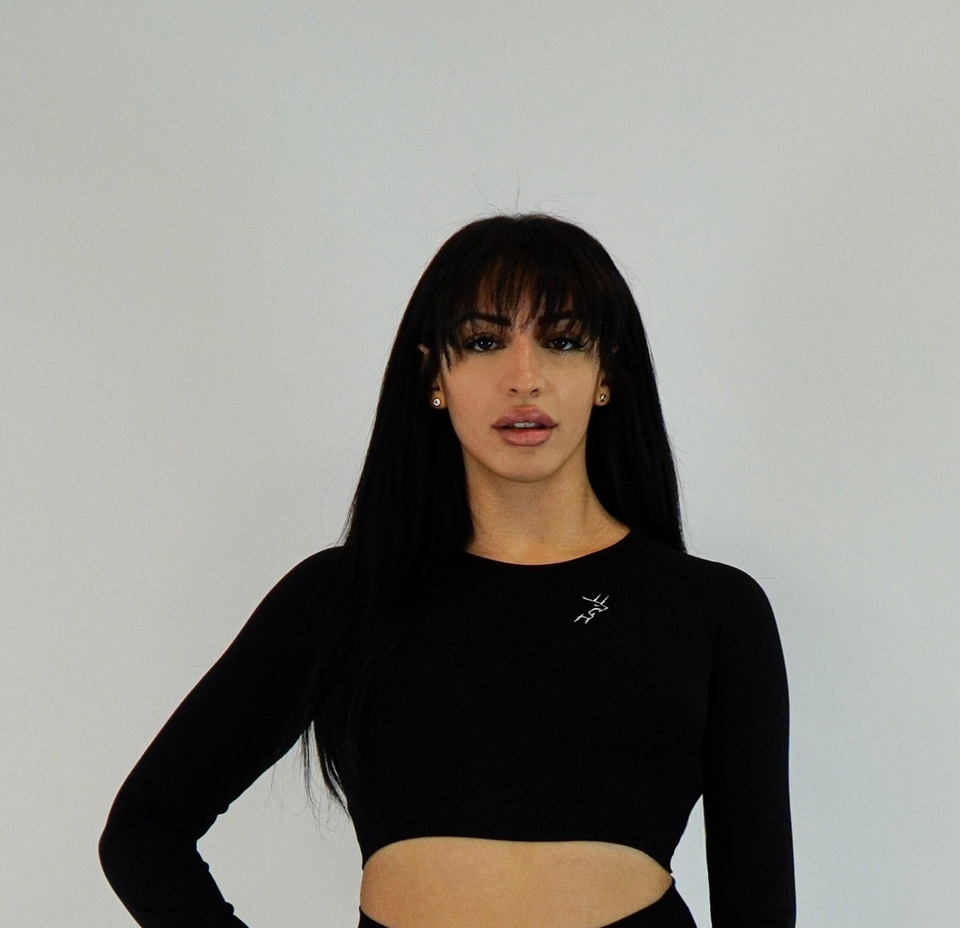 Pro Seamless Crop Top Long Sleeve